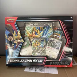 Pokemon TCG: Hop’s Zacian EX Box slightly damaged box - Image 1