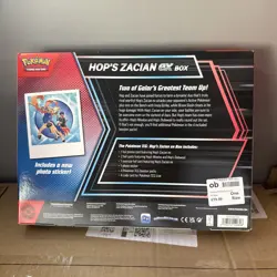 Pokemon TCG: Hop’s Zacian EX Box slightly damaged box - Image 3