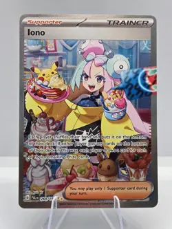 Iono 269/193 Special Illustration Rare Paldea Evolved Pokemon NM - Image 1