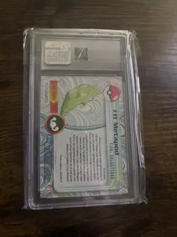 Metapod Pokemon Topps 1999 Italian Series 1-11 First Print UK Edition CGC 10 - Image 2