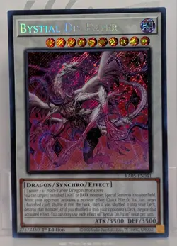 YuGiOh! Bystial Dis Pater - 1st Edtion - RA05-EN041 - Secret Rare - Image 1