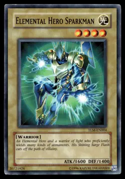 Elemental Hero Sparkman TLM-EN004 The Lost Millennium - Image 1