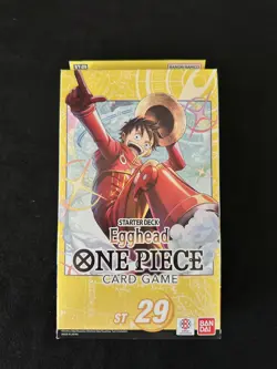 One Piece TCG ST-29 Starter Deck Egghead - New Sealed - English - Fast Delivery - Image 1