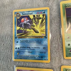 Pokemon Card Lot Of 7 - 1999 — All 1st Edition In Sleeves LOOOK!! - Image 3