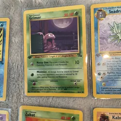 Pokemon Card Lot Of 7 - 1999 — All 1st Edition In Sleeves LOOOK!! - Image 4