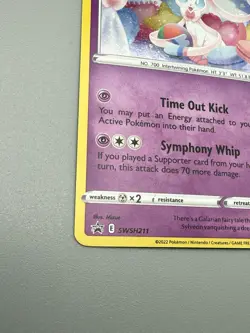 Sylveon SWSH211 SWSH: Sword & Shield Promo Cards Holo *Black Star Promo Nice! - Image 5