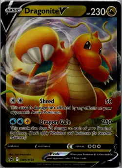 Dragonite V Promo SWSH: Sword & Shield Promo Cards SWSH154 NM - Image 1