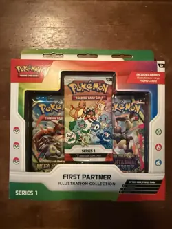 Pokemon Trading Card Game First Partner Illustration Collection Series 1 Box - Image 1