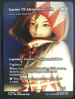 Garnet Til Alexandros 17th / Loran of the Third Path Borderless - Mtg Card #5O9 - Image 1