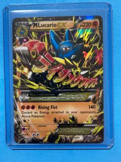 Mega Lucario EX - 55/111 - Pokemon Furious Fists XY Ultra Rare Card HP - Image 1