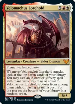 Velomachus Lorehold Strixhaven: School of Mages HEAVILY PLD CARD ABUGames - Image 1