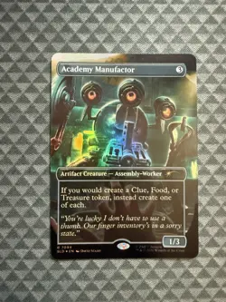 MTG Academy Manufactor #7094 Rainbow Foil Rare Secret Lair Drop Series (SLD) - Image 1