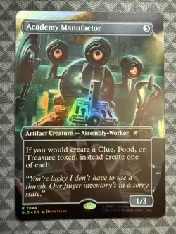 MTG Academy Manufactor #7094 Rainbow Foil Rare Secret Lair Drop Series (SLD) - Image 2