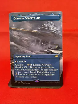 Otawara, Soaring City (Borderless) Kamigawa: Neon Dynasty Regular - Image 1