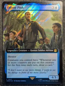 Danny Pink - Surge Foil Extended - UB Doctor Who (MTG) - Image 1