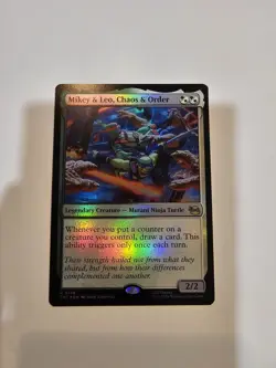 Mikey & Leo, Chaos & Order Teenage Mutant Ninja Turtles Foil - Image 1