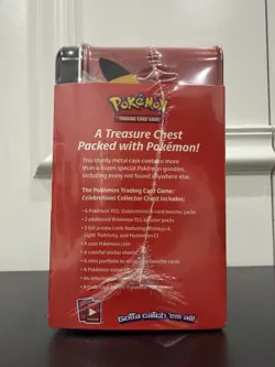 NEW AUTHENTIC Pokemon 25th Anniversary Celebrations Collector Chest - Image 4