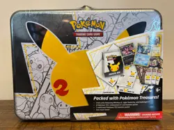 Pokemon TCG: Celebrations Collector's Chest Lunch Box 25th Anniversary - SEALED - Image 1