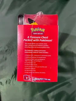 Pokemon Celebrations 25th Anniver. Treasure Chest Lunchbox (FACTORY SEALED) NEW - Image 2