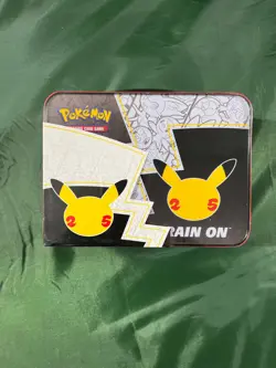 Pokemon Celebrations 25th Anniver. Treasure Chest Lunchbox (FACTORY SEALED) NEW - Image 3