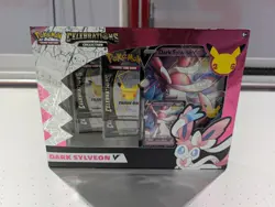 Sealed Pokemon TCG Celebrations Collection Dark Sylveon V Promo Box - VV BS - Image 1