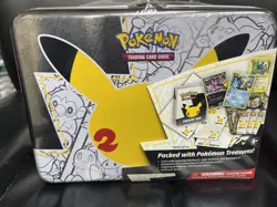 Pokemon 25th Anniversary Celebrations Treasure Chest Lunch Box Tin NEW.. 820650809415 - Image 1