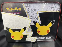 Pokemon 25th Anniversary Celebrations Treasure Chest Lunch Box Tin NEW.. 820650809415 - Image 2