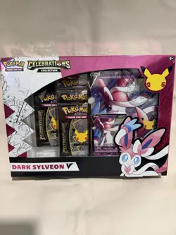 Pokemon TCG: Celebrations Collection Box Dark Sylveon V 820650809392 - Image 1