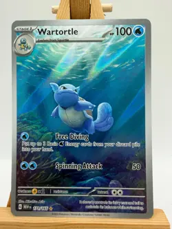 Pokemon TCG - S&V 151 - 171/165 Wartortle - Illustration Rare - NM/M - Image 1