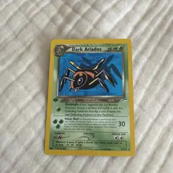 Dark Ariados 017/105 Pokemon Neo Destiny 1st Edition - Image 1