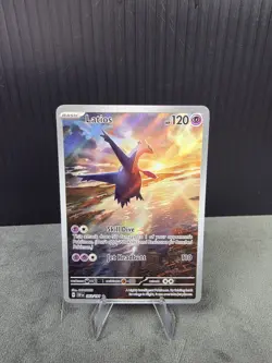 Latios 203/191 Sv08: Surging Sparks Illustration Rare Pokemon TCG NM English - Image 1