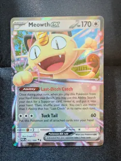 Pokemon TCG - Meowth ex 062/088 Ultra Rare - Perfect Order - FREE SHIPPING - Image 1