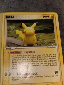 Ditto - (Pikachu) 39/113 Delta Species Regular Non Holo Pokemon Card - Image 2