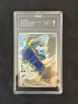 The Pokemon Company Pokemon Oshawott White Flare 105/086 Illustration Rare 70HP - Image 1