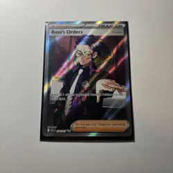Boss’s Orders 256/217 Ultra Rare Full Art Pokemon TCG Ascended Heroes - Image 1