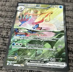 Pokemon TCG Milotic ex EX Holo Sv08 Surging Sparks 237/191 SIR HP 270 - Image 2