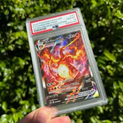 2022 POKEMON SWSH BLACK STAR PROMO #261 FULL ART/CHARIZARD VMAX PSA 10 - Image 3