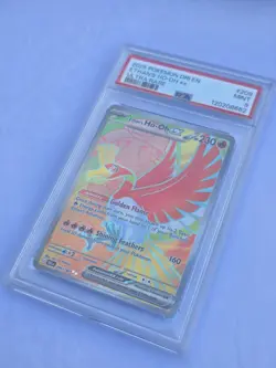2025 POKEMON DRI EN-DESTINED RIVALS ULTRA RARE #209 ETHAN'S HO-OH EX PSA 9 - Image 3