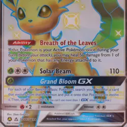 Pokemon TCG Hidden Fates 2019 Leafeon GX Shiny Vault Holo SV46 - CGC Gem Mint 10 - Image 4