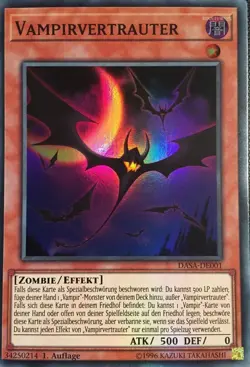 Yu-Gi-Oh! - DASA-DE001 - Vampirvertrauter - 1.Auflage - deutsch- Super Rare - Image 1