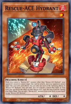 Yugioh! Rescue-ACE Hydrant MP25-EN046 STARLIGHT Rare 2025 tin ships 9/5 - Image 1