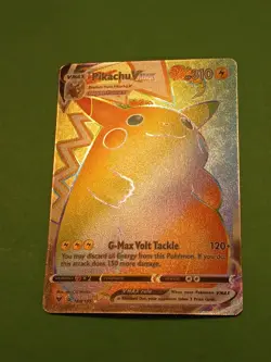 BEAUTIFUL COPY Pokemon Vivid Voltage Pikachu VMAX 188/185 Rainbow Secret Rare - Image 3