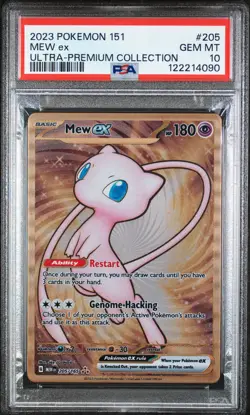 2023 POKEMON 151 ULTRA-PREMIUM COLLECTION #205 MEW EX PSA 10 - Image 1