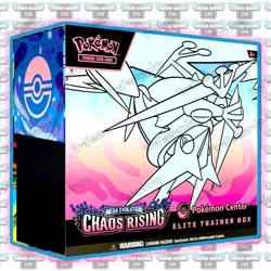 Presale Chaos Rising Pokemon Center ETB Elite Trainer Box PRESALE CONFIRMED - Image 1
