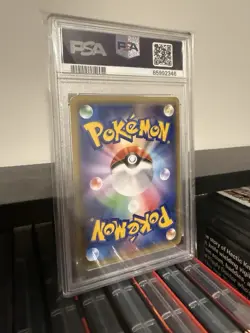 Poncho-Wearing Pikachu Pokemon 2015 Mega Campaign Promo Japanese 203/XY-P PSA 10 - Image 2