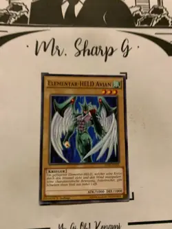 ELEMENTAR-HELD AVIAN - 1. AUFLAGE SDHS-DE006 DEUTSCH Yu-Gi-Oh! CARD COMMON - Image 2