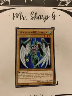 ELEMENTAR-HELD AVIAN - 1. AUFLAGE SDHS-DE006 DEUTSCH Yu-Gi-Oh! CARD COMMON - Image 3