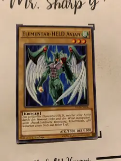 ELEMENTAR-HELD AVIAN - 1. AUFLAGE SDHS-DE006 DEUTSCH Yu-Gi-Oh! CARD COMMON - Image 4