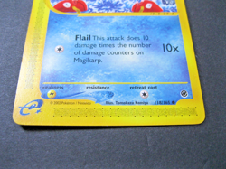 VTG **MAGIKARP # 118/165 E-READ EXPEDITION BASE 2002 MINT COND. POKEMON-REG - Image 2