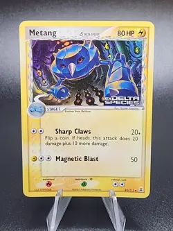 Metang Dragon Frontiers EX Series POKEMON Reverse Holo Foil Stamped 2006 #49 A - Image 1